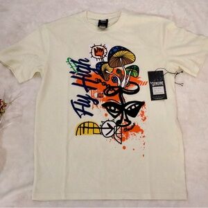 Genuine Fly High Graphic Tee in White